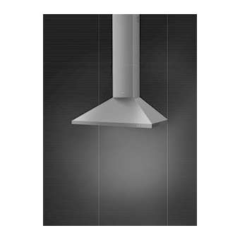 Hotte décorative - Murale pyramidale - 90 cm - curseur de sélection|Smeg france-SMFKDC91XE2