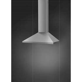 Hotte décorative - Murale pyramidale - 90 cm - curseur de sélection|Smeg france-SMFKDC91XE2