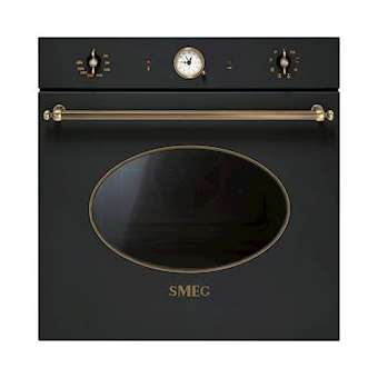 Four 'Coloniale'- Multifonction (8 dont chaleur tournante et ECO) - pyrolyse|Smeg france-SMFSFP805AO