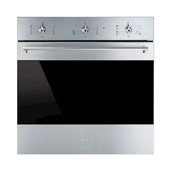 Four 'Classica' - Multifonction (9 dont chaleur tournante) - 3 manettes|Smeg france-SMFSF6388X