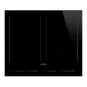 Table induction 'Linéa' - 60 cm - 4 foyers toutes zones utiles|Smeg france-SMFSIM1643D