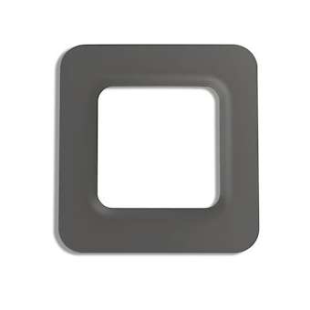 Enjoliveur Tybox 5100 gris Accessoire pour thermostat Tybox série 5000|Delta dore-DDO6200279