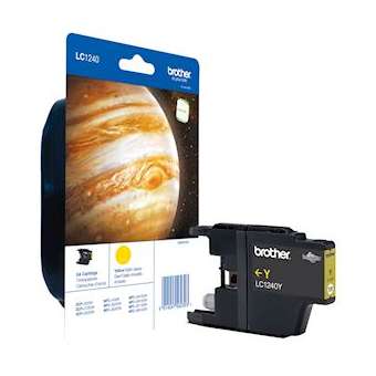 Cartouche d'encre jaune pour DCP-J525W, DCP-J725DW, DCP-J925DW, MFC-J430|Brother france-BRTLC1240Y