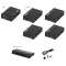 Kit extendeur HDMI 1 vers 4 sur IP + switch - Full HD 1080p - 80m point à point|Erard-EAD727934