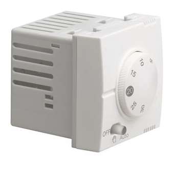 Systo thermostat électronique fil pilote 2 modules Blanc|Hager-HAGWS314