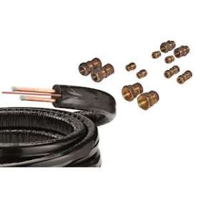 Kit Duo-Tube pré-isolés Cu DN10 x 10 m|De Dietrich-DDQ100020297