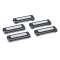 Lot 5 clips étiquettes clayette bois
