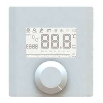 Thermostat électronique filaire Chaud 230V|Comap-CMPC411014001