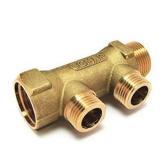 Collecteur matricé entraxe 35 mm 3/4-M1/2 3 sorties|Comap-CMP9532143