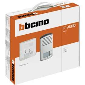 Kit portier résidentiel audio mains libres BUS 2 fils CK2 pose saillie|Bticino-TIC364211