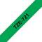 Ruban TZe721, 9mm Noir sur fond Vert, Laminé, 8M
