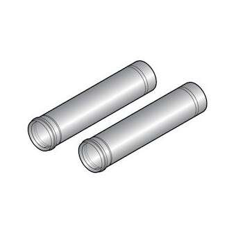 Tuyau PPS D 110 mm, long. 500 mm|De Dietrich-DDQ84887580