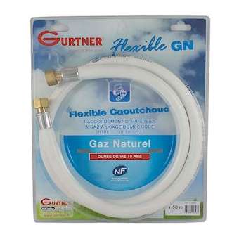 FLEXIBLE 10 ANS 1,50M GN -NF BLISTER|Gurtner-GUR19205