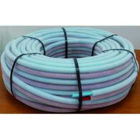 Tube PE-Xa pré gainé double - 13 x 16 - 50 m|Roth france-OTH1409020749