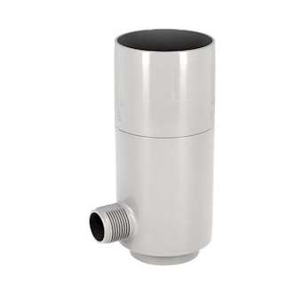 Récup eaux pluv. d80 piquage 26/34 gris goutt|Nicoll-NCLREPTD80