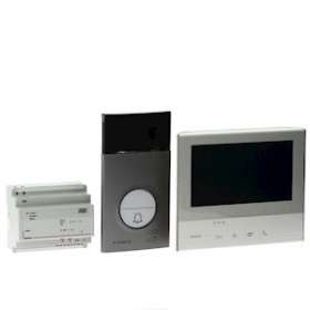 Kit villa visiophone Classe300X connecté avec journal visites et contrôle accès|Bticino-TICBT363911