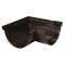 Angle a coller a 90' pour lg25 marron eg|Nicoll-NCLUANC25M