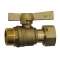 ROBINET DE COMPTEUR DROIT MALE 1/2' X E.P 3/4'