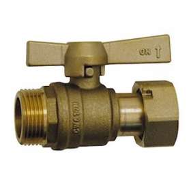 ROBINET DE COMPTEUR DROIT MALE 1/2' X E.P 3/4'|Adg-AF9205CO-1520