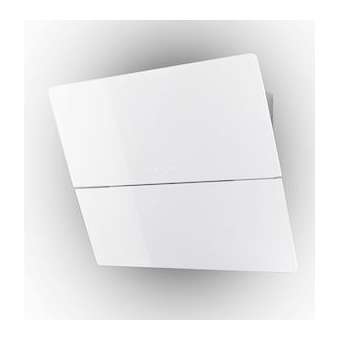 Hotte murale inclinée 60 cm - Évacuation (sortie arrière ou cheminée blanche)|Airlux-ALXAHW680WH