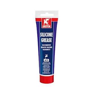 Graisse Silicone 100% silicone avec ACS pour vannes et robinets - tube 125 G|Griffon france-GF26309088