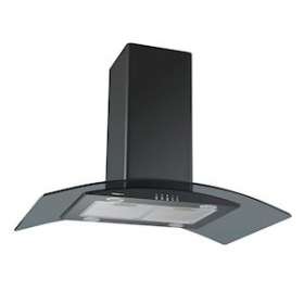 Hotte îlot Soft 90 cm - 721 m³/h - 74 dB(A) vitesse maximale - Électronique|Airlux-ALXGHI9100BK