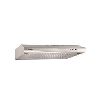 Hotte casquette 60 cm - 195 m³/h - 52/58 dB(A) - Boutons poussoirs - 3 vitesses|Airlux-ALXGHC6230IX