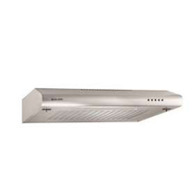 Hotte casquette 60 cm - 195 m³/h - 52/58 dB(A) - Boutons poussoirs - 3 vitesses|Airlux-ALXGHC6230IX