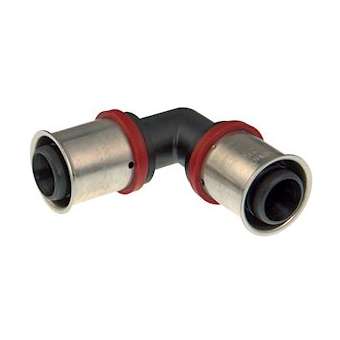 VSH MultiPress laiton équerre 90° FF 25|Aalberts Integrated Piping Systems BV-IPH123459824