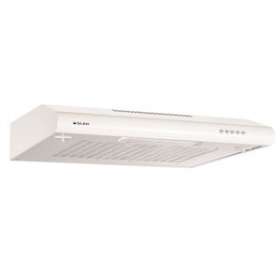 Hotte casquette 60 cm - 195 m³/h - 52/58 dB(A) - Boutons poussoirs - 3 vitesses|Airlux-ALXGHC6230WH