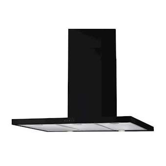 Hotte murale Box fine 90 cm - 765 m³/h - 60 dB(A) vitesse maximale - Sensitive|Airlux-ALXAHBF970BK