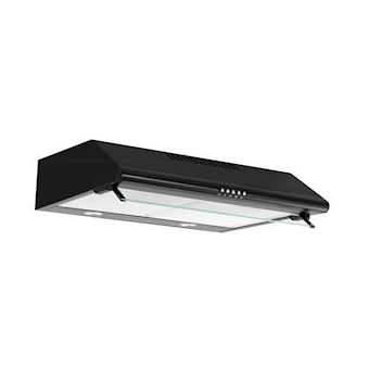 Hotte casquette 60 cm - 359 m³/h - 2 moteurs - 68 dB(A) vitesse maximale|Airlux-ALXAHC640BK