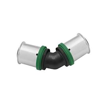VSH MultiPress PPSU équerre 45° FF 63|Aalberts Integrated Piping Systems BV-IPH3805901