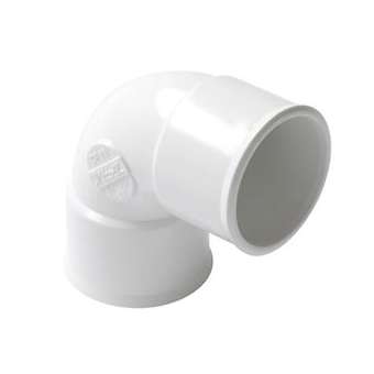 Coude simple ff 87'30 d.32 blanc|Nicoll-NCLCF88B