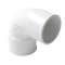 Coude simple ff 87'30 d.40 blanc