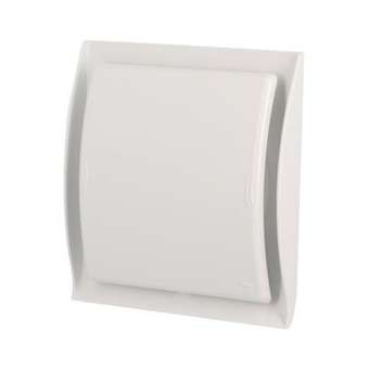 Grille design a ferm. pour tube d.125 blanc|Nicoll-NCLFDT125B