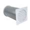 Traversee de mur acoustique 100 cm2 blanc