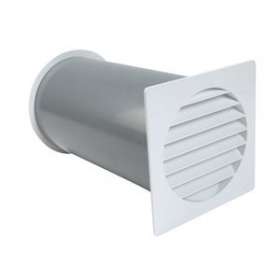 Traversee de mur acoustique 100 cm2 blanc|Nicoll-NCLTMA100B