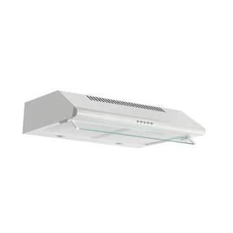 Hotte casquette 60 cm - 359 m³/h - 2 moteurs - 68 dB(A) vitesse maximale|Airlux-ALXAHC640WH