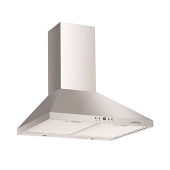 Hotte murale Pyramide 60 cm - 760m³/h - 68 dB(A) vitesse maximale - Électronique|Airlux-ALXAHP675IX