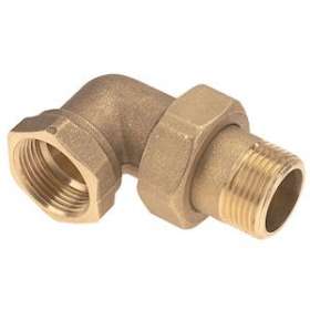 COUDE UNION M/F LAITON 3/4' + JOINT CONIQUE|Adg-AF998L-20