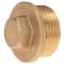 BOUCHON MALE LAITON 3/8'