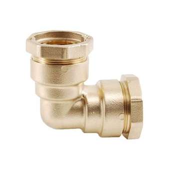 COUDE LAITON A COMPRESSION PEHD 63X63|Adg-AF9800C-63
