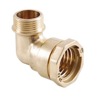 COUDE LAITON A COMPRESSION MALE 3/4' PEHD 25|Adg-AF9800CM-2520