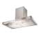 Hotte murale Box 120 cm - 710 m³/h - 67 dB(A) vitesse maximale - Électronique