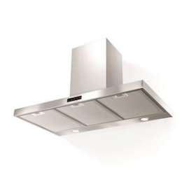 Hotte murale Box fine 90 cm - 765 m³/h - 60 dB(A) vitesse maximale - Sensitive|Airlux-ALXAHBF970IX