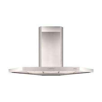 Hotte d'angle 127,2 cm - 670 m³/h - 60 dB(A) vitesse maximale - Électronique|Airlux-ALXAHK128IX
