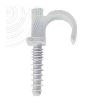 Clips plast. simple diam25 tube pregaine|Ayor Water and Heating Solutions-SHE231-25