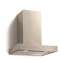 Hotte murale Box 60 cm - 650 m³/h - 62 dB(A) vitesse maximale - Électronique