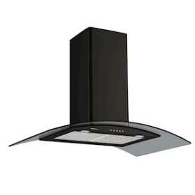 Hotte murale Soft 90 cm - 650 m³/h - 63 dB(A) vitesse maximale - Électronique|Airlux-ALXGHS972BK